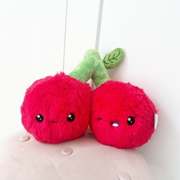 Squishable Comfort Foods Cherry Plushie - Picture 1 of 4